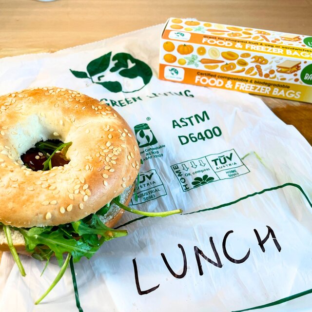 Eco Green Living Certified Compostable 4L Freezer Bags for Food Storage thumbnail 6