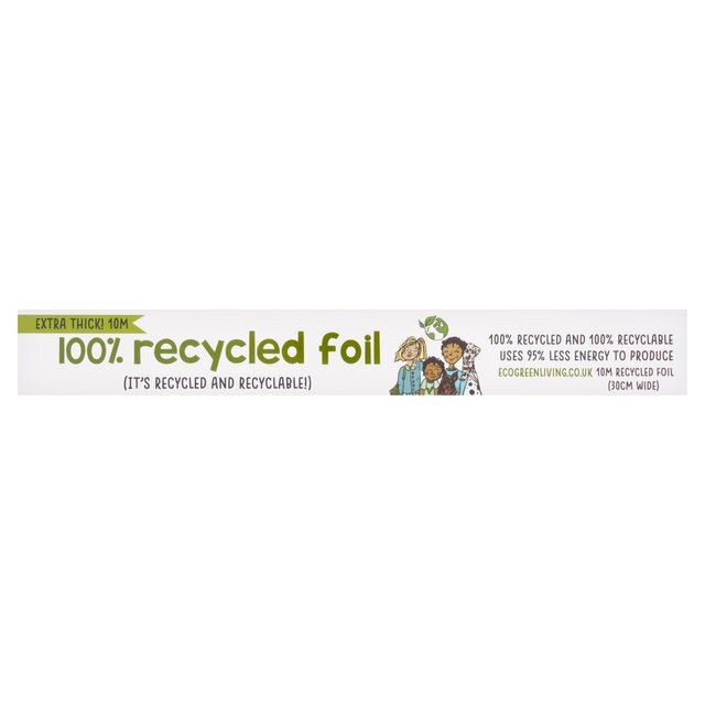 Eco Green Living 100% Recycled Aluminium Foil 10m