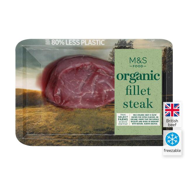 M&S Organic Fillet Steak