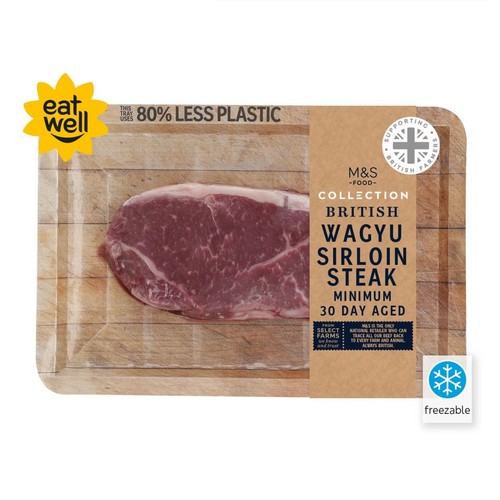 M&S Wagyu Sirloin Steak