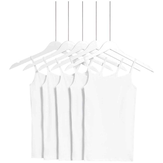 M&S Girls Cotton Rich Camis, 5-12 Years