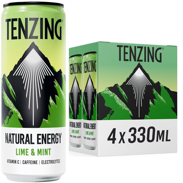 TENZING Natural Energy Lime & Mint Pack