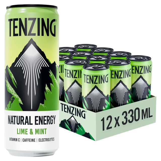 TENZING Natural Energy Lime & Mint Case
