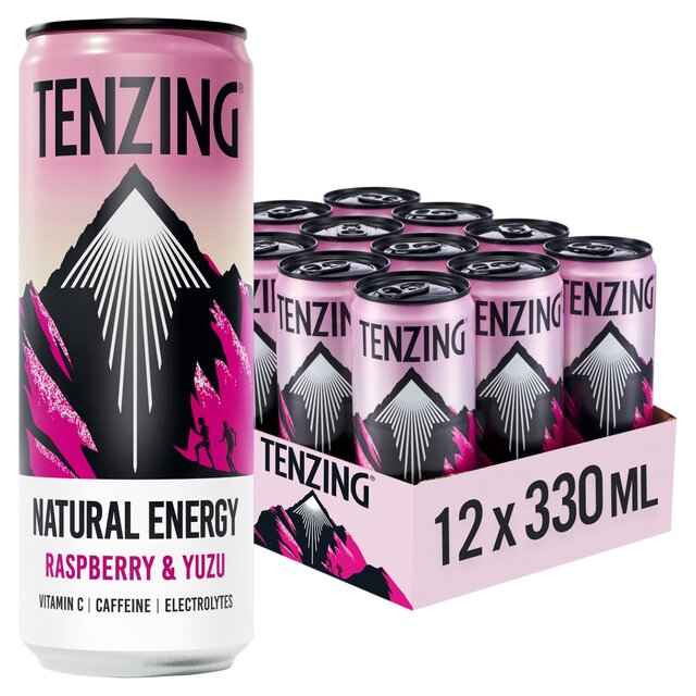 TENZING Natural Energy Raspberry & Yuzu Case