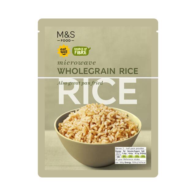 M&S Microwave Wholegrain Rice thumbnail 2