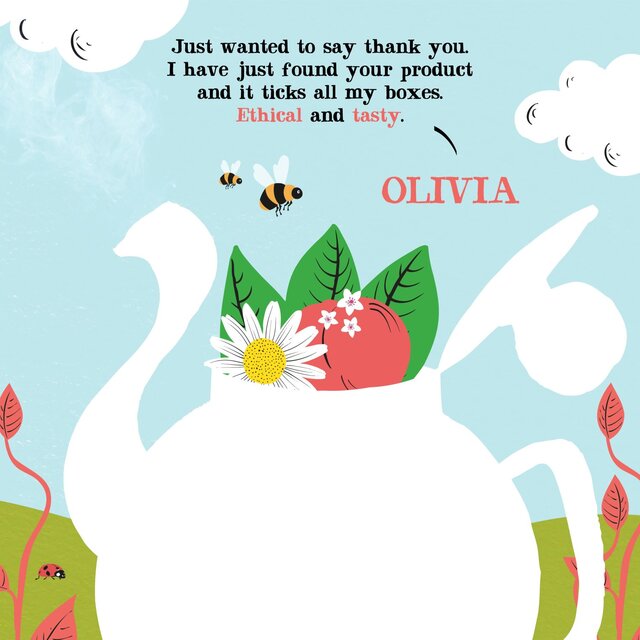 Clipper Chamomile & Peach Organic Tea Bags thumbnail 4