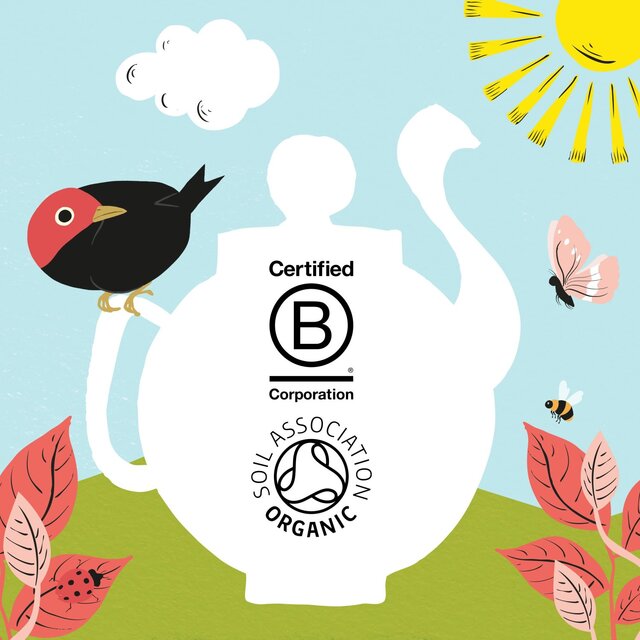 Clipper Chamomile & Peach Organic Tea Bags thumbnail 5