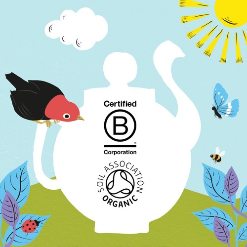 Clipper Blackcurrant & Blueberry Organic Tea Bags thumbnail 5