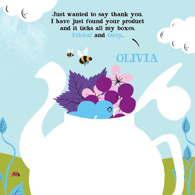 Clipper Blackcurrant & Blueberry Organic Tea Bags thumbnail 7