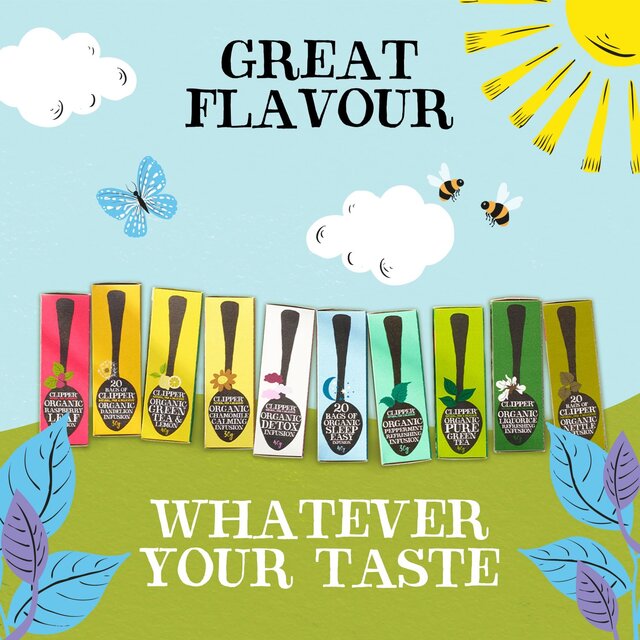 Clipper Blackcurrant & Blueberry Organic Tea Bags thumbnail 9