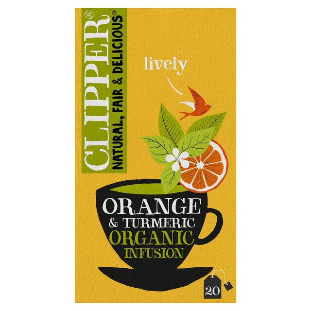 Clipper Orange & Turmeric Organic Infusion