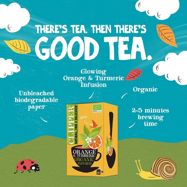 Clipper Orange & Turmeric Organic Infusion thumbnail 4