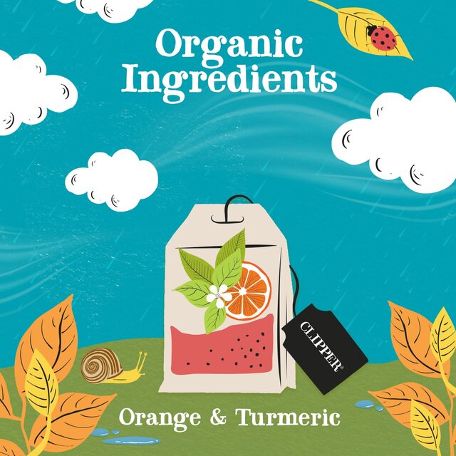Clipper Orange & Turmeric Organic Infusion thumbnail 6