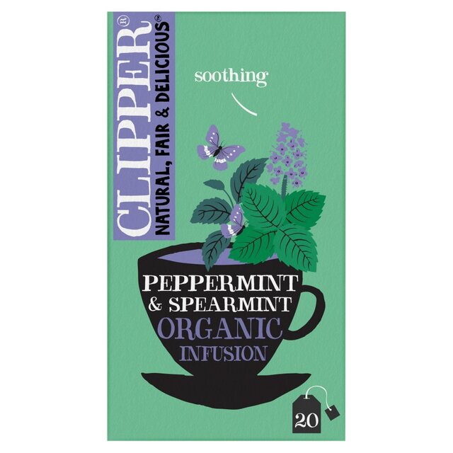 Clipper Peppermint & Spearmint Organic Tea Bags