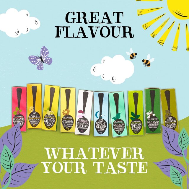 Clipper Peppermint & Spearmint Organic Tea Bags thumbnail 6