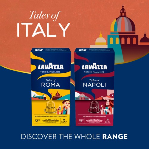 Lavazza Tales of Italy Napoli Nespresso Compatible Capsules thumbnail 2