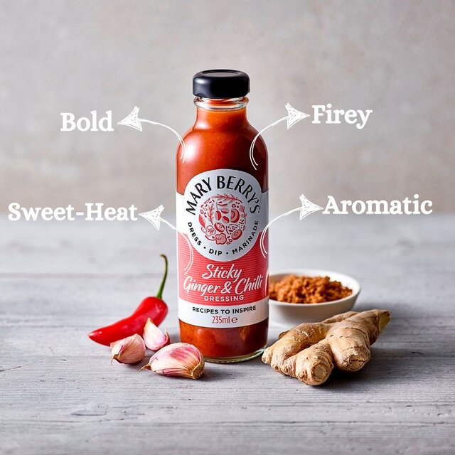Mary Berry's Sticky Ginger & Chilli Salad Dressing 235ml thumbnail 5