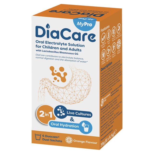 Diacare Oral Electrolyte Powder Sachets thumbnail 2