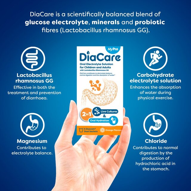 Diacare Oral Electrolyte Powder Sachets thumbnail 7