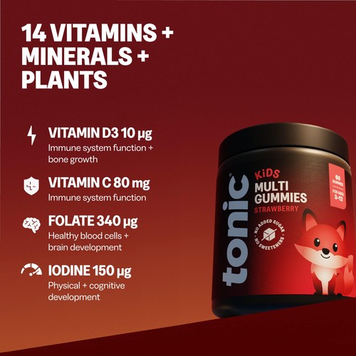 Tonic Health Kids Multivitamin Gummy thumbnail 4