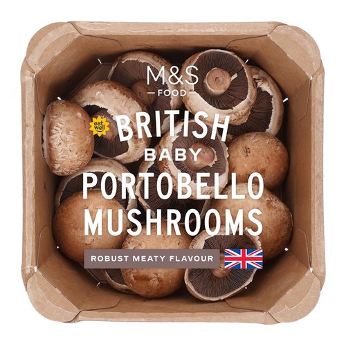 M&S Baby Portobello Mushrooms