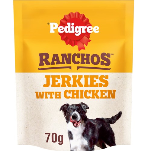 Pedigree Ranchos Jerkies with Chicken