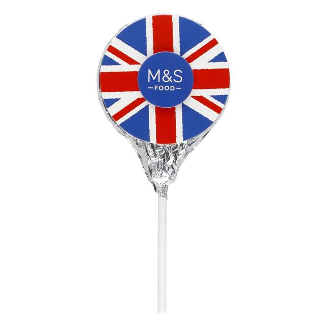 M&S Union Jack Foiled Chocolate Lolly thumbnail 4