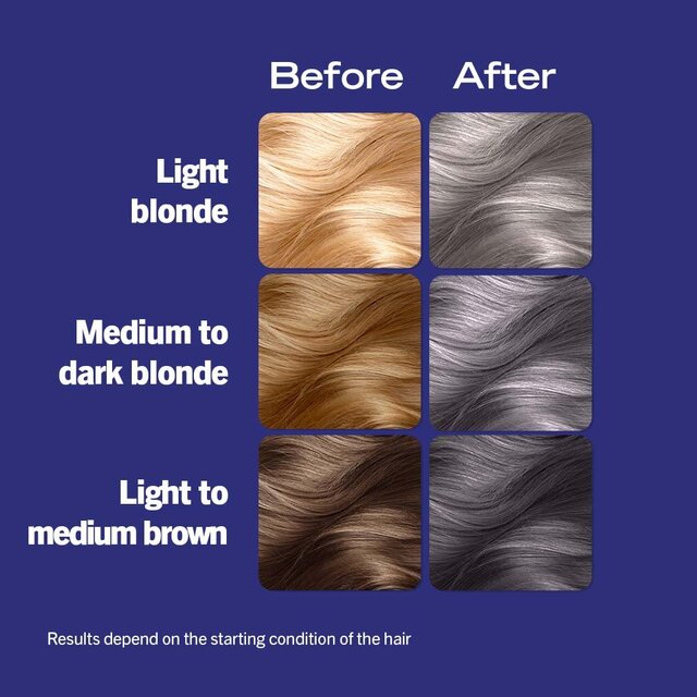 Schwarzkopf LIVE Urban Metallics Vibrant, Silver Hair Dye, Dusty Silver U72 thumbnail 3