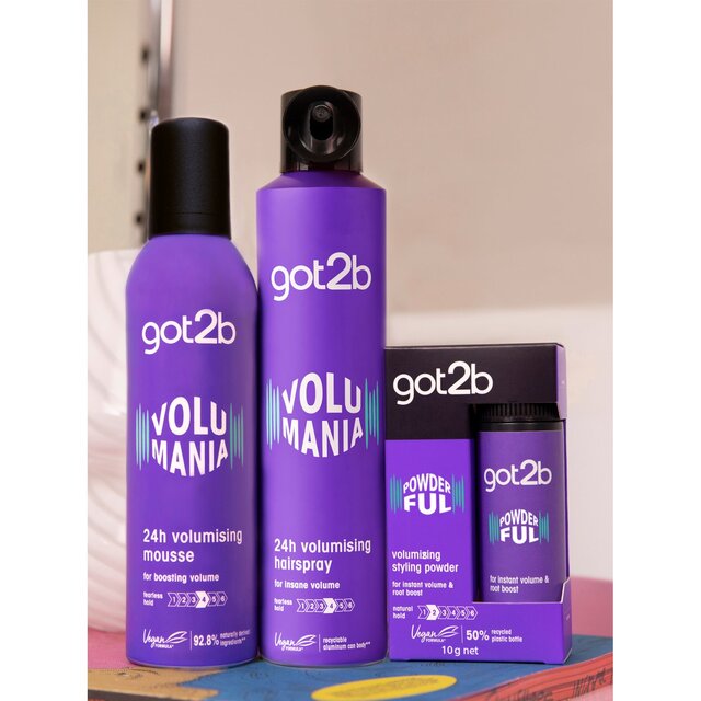 got2b Volume Hairspray Volumania, Vegan, Strong Hold thumbnail 4