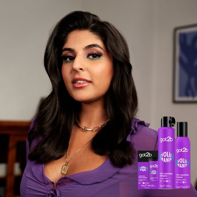 got2b Volume Hairspray Volumania, Vegan, Strong Hold thumbnail 5