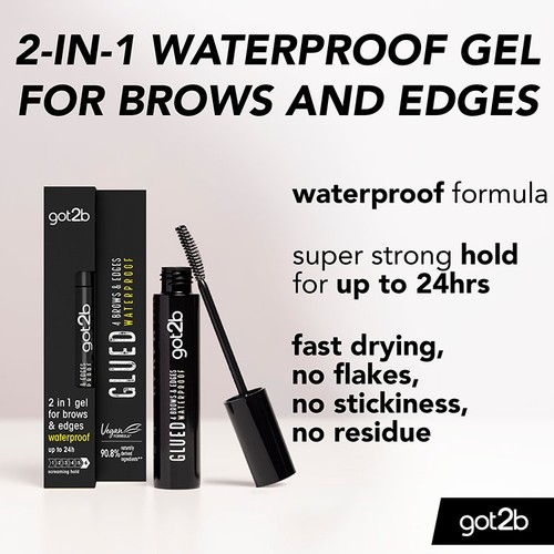 Got2b Glued for Brows & Edges Waterproof Hair Gel thumbnail 5