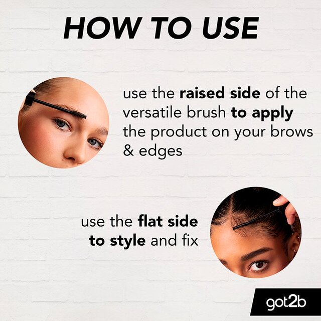 Got2b Glued for Brows & Edges Waterproof Hair Gel thumbnail 4