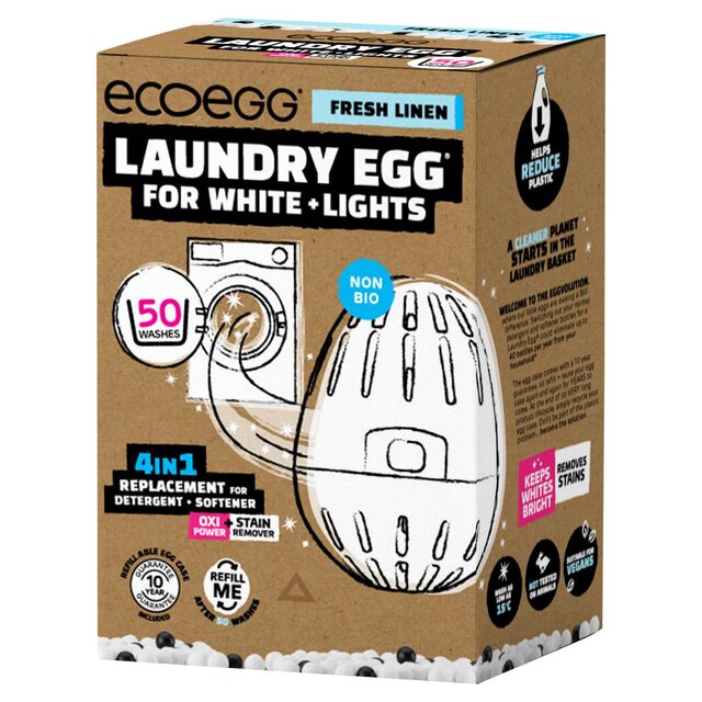 Ecoegg Laundry Egg for Whites Non-Bio for Sensitive Skin thumbnail 2