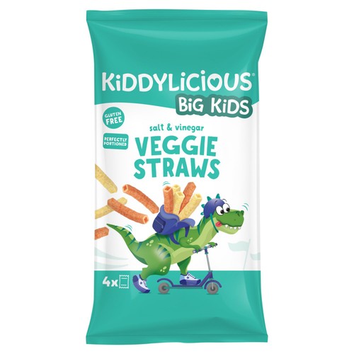 Kiddylicious Veggie Straws Salt & Vinegar Kids 3y+ thumbnail 4