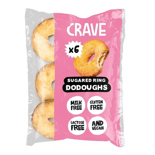 Crave Free From 6 Sugared Ring Dodoughs Doughnuts