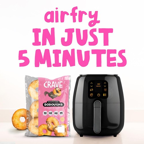 Crave Free From 6 Sugared Ring Dodoughs Doughnuts thumbnail 6