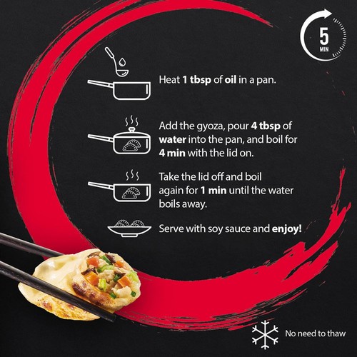 Ajinomoto vegetable gyoza  thumbnail 4
