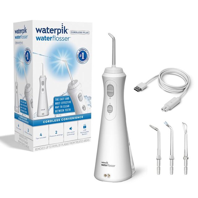 Waterpik Cordless Plus WP-490UK White thumbnail 2