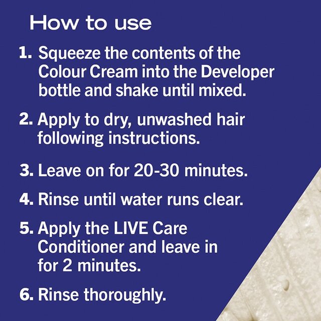 Schwarzkopf LIVE Intense Colour B11 Frosty Blonde thumbnail 4