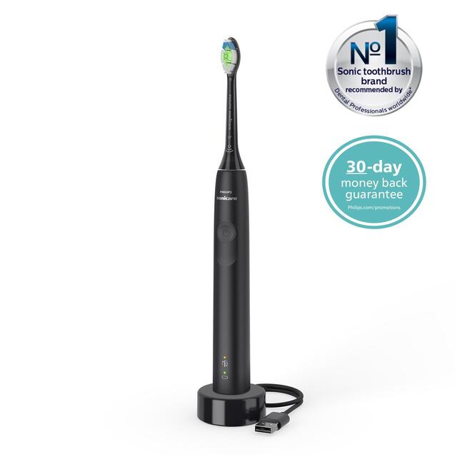 Philips Sonicare Series 4100 Black Electric Toothbrush thumbnail 3