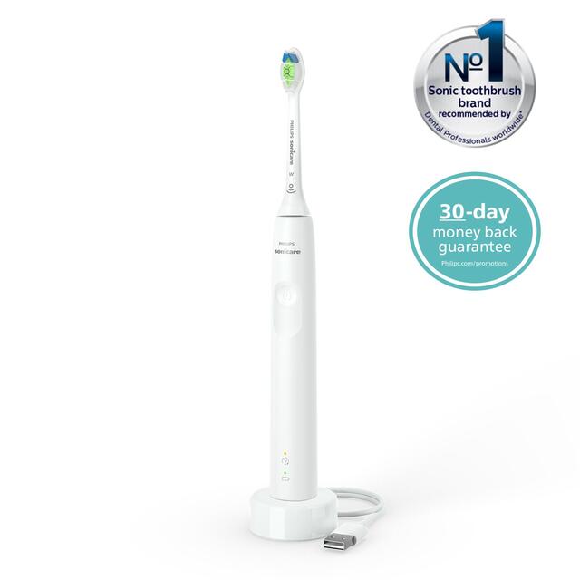 Philips Sonicare Series 4100 White Electric Toothbrush thumbnail 2