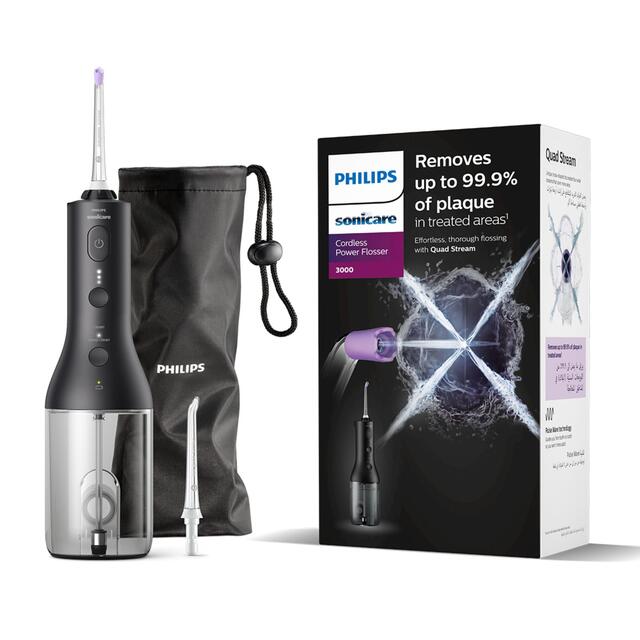 Philips Sonicare Cordless Power Flosser black