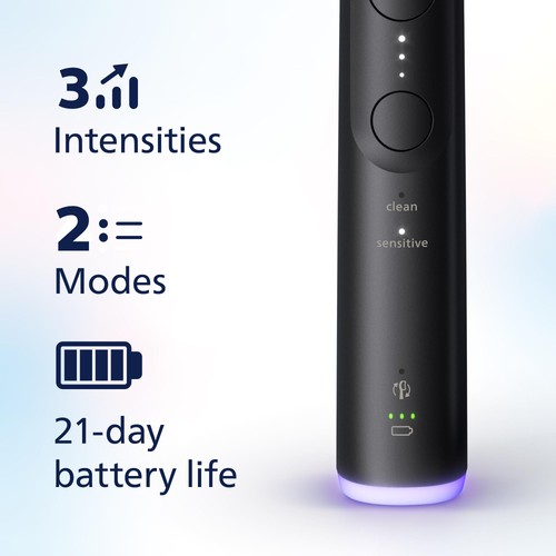 Philips Sonicare 6100 Series Black Electric Toothbrush thumbnail 4