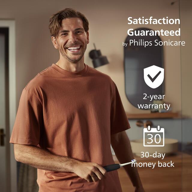 Philips Sonicare 6100 Series Black Electric Toothbrush thumbnail 7