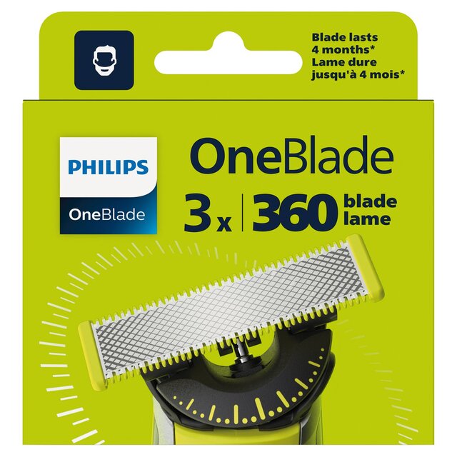 Philips OneBlade 360 Replacement Blades for Face