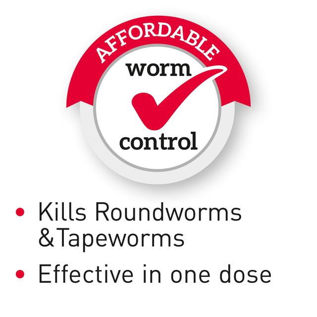 Beaphar WORMclear Tablets for Dogs Up to 40kg thumbnail 3