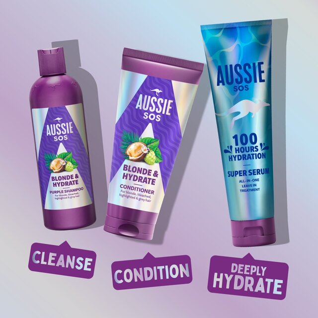 Aussie SOS Blonde & Hydrate Conditioner thumbnail 3