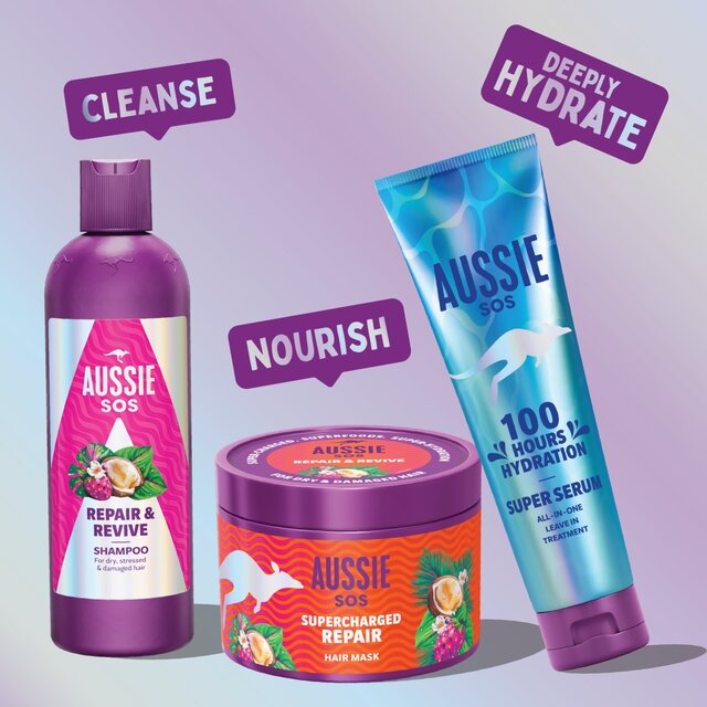 Aussie SOS Supercharged Repair Hair Mask thumbnail 3