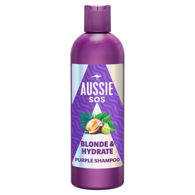 Aussie SOS Blonde & Hydrate Purple Shampoo