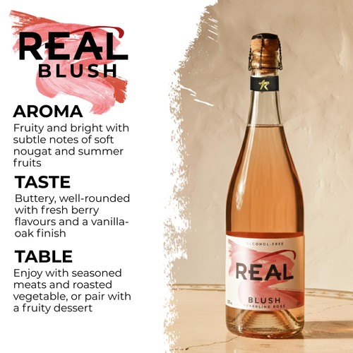 REAL Blush Slow Fermented Sparkling Tea thumbnail 3